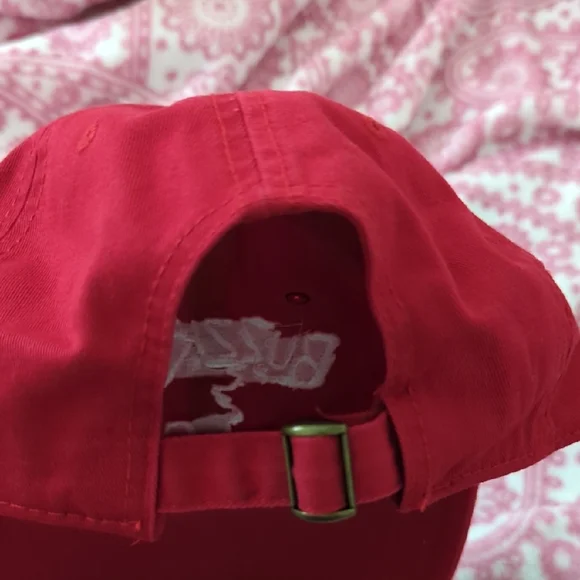 OTTO Red Baseball Cap with Embroidered Logo - Picture 4 of 6